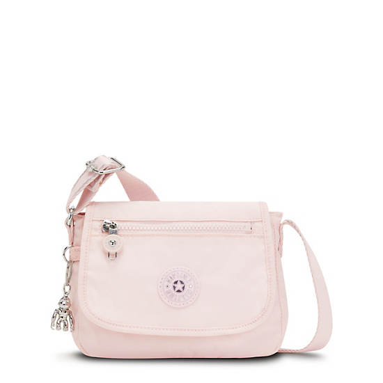 Kipling Sabian Crossbody Mini Táska Lila Rózsaszín | HU 1345TC